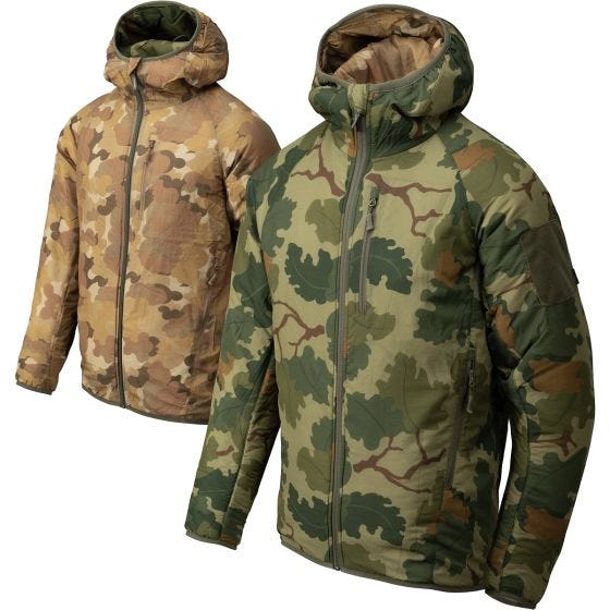 Helikon Giacca con cappuccio Reversible Wolfhound - Mitchell Camo Leaf/Mitchell Camo Clouds