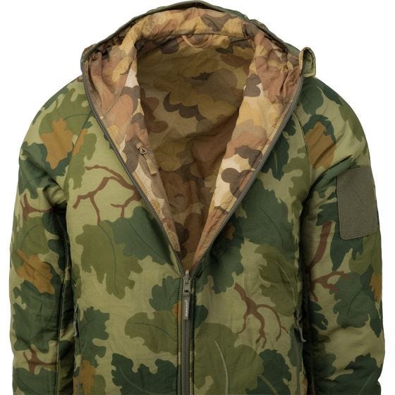 Helikon Giacca con cappuccio Reversible Wolfhound - Mitchell Camo Leaf/Mitchell Camo Clouds