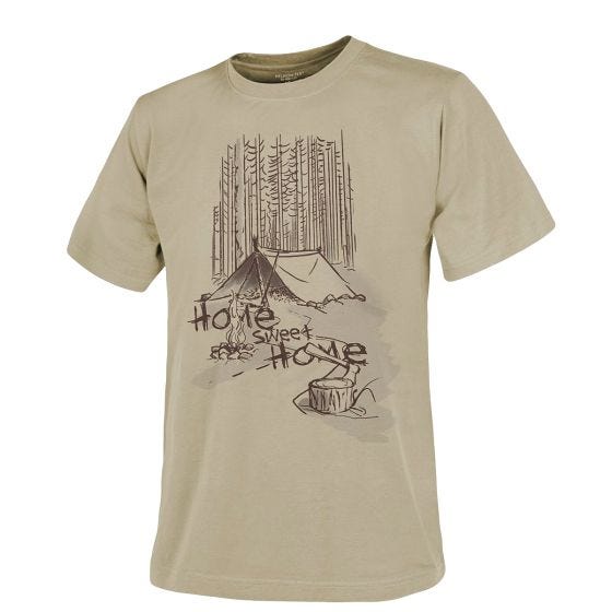 Helikon T-shirt Home Sweet Home - kaki