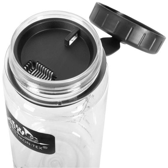 Helikon bottiglia in Tritan da 550ml ad apertura ampia in chiaro