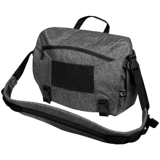 Helikon borsa a tracolla Urban medium in nero-grigio
