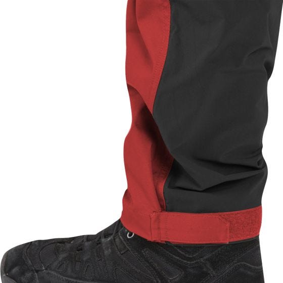 Helikon pantaloni Outback Hybrid in DuraCanvas in Crimson Sky / nero