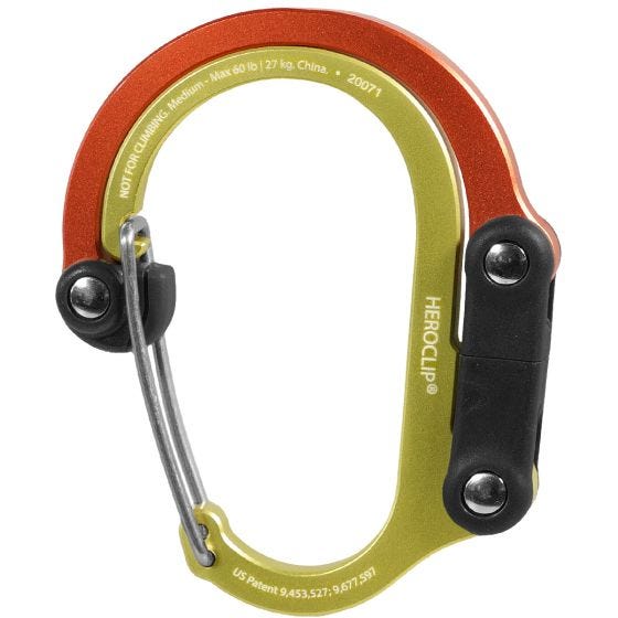 Heroclip Moschettone Medium Gear - Fireball