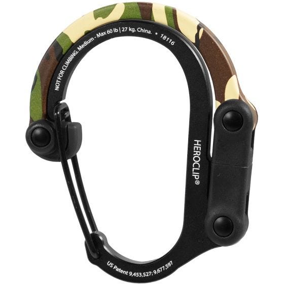 Heroclip Moschettone Medium Gear - Woodland Hero