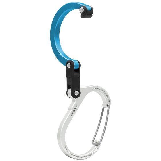 Heroclip Moschettone Small Gear - Blue Steel