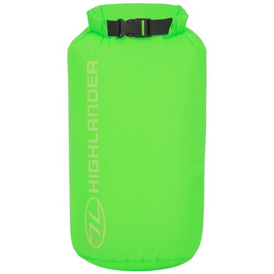 Highlander sacca X-Light 8L a tenuta stagna in Lime Green