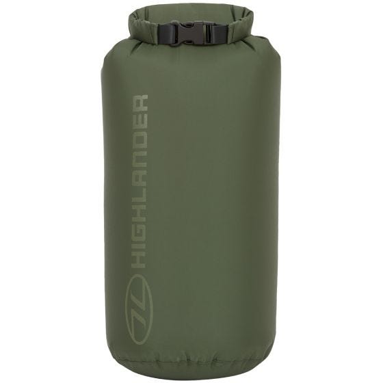 Highlander sacca X-Light 8L a tenuta stagna in Verde Oliva