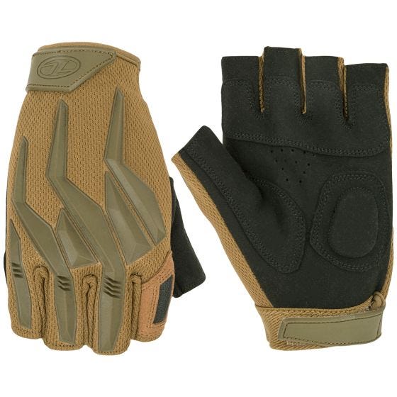 Highlander Guanti senza dita Raptor - Coyote Tan