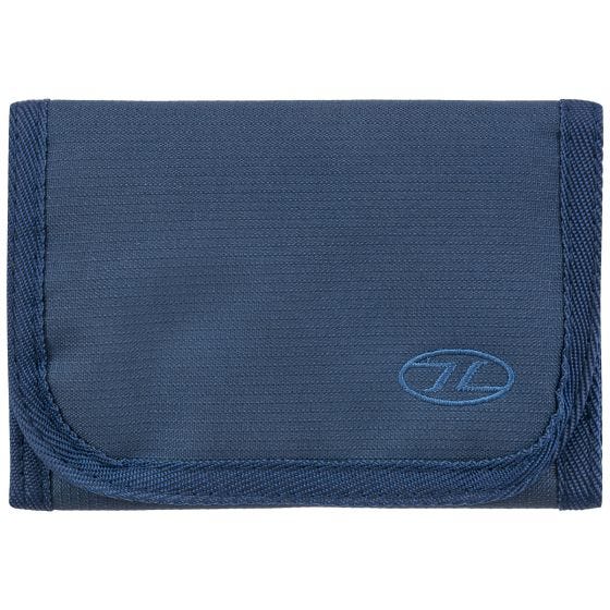 Highlander Portafoglio Shield RFID - Blu Navy