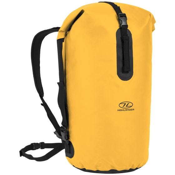 Highlander borsone impermeabile Troon da 70 L in giallo