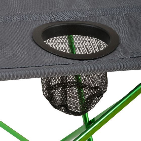 Highlander Tavolo da campeggio pieghevole Ayr - Verde/Grigio