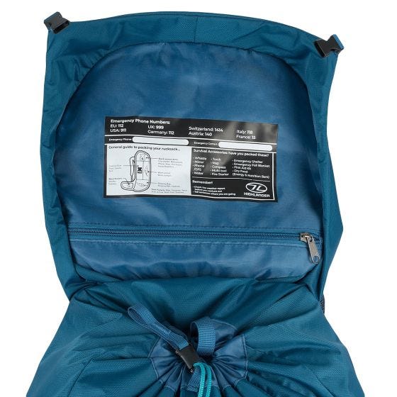 Highlander Zaino Uomo Ben Nevis 52L - Petrol