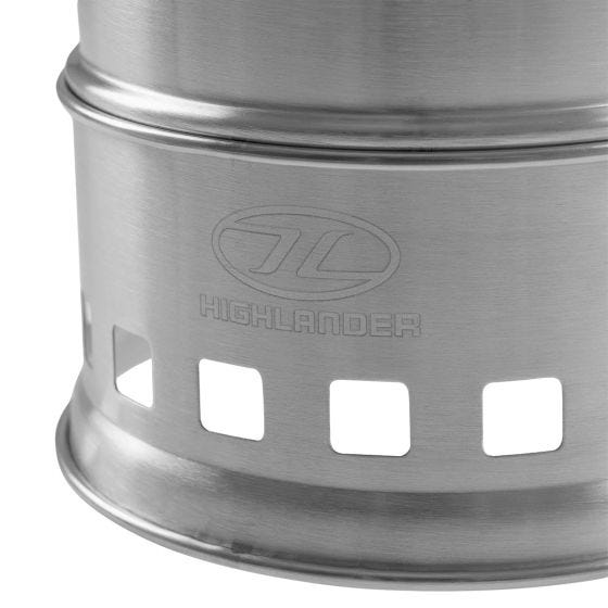 Highlander Stufa a legna Cabar - Grigio