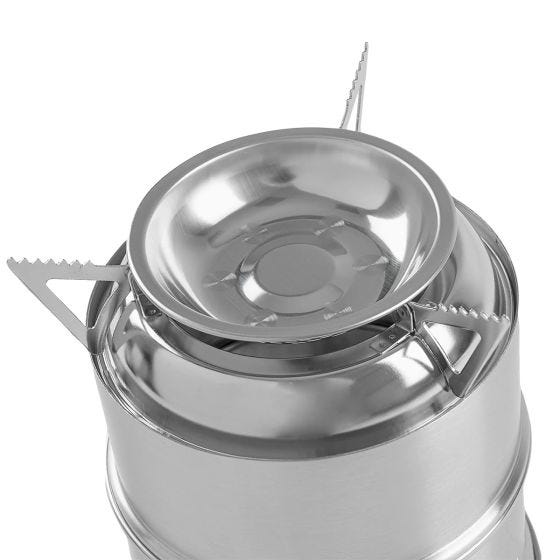 Highlander Stufa a legna Cabar - Grigio