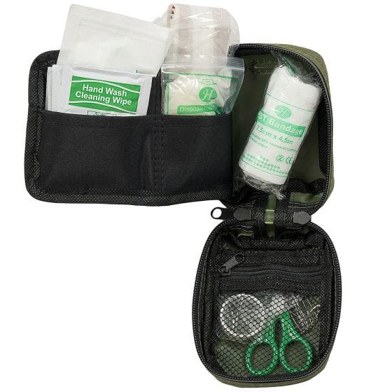 Highlander Forces astuccio modulare di primo soccorso mini in verde oliva