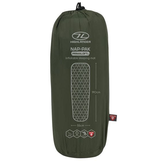 Highlander Tappetino Nap-Pak Primaloft - Oliva