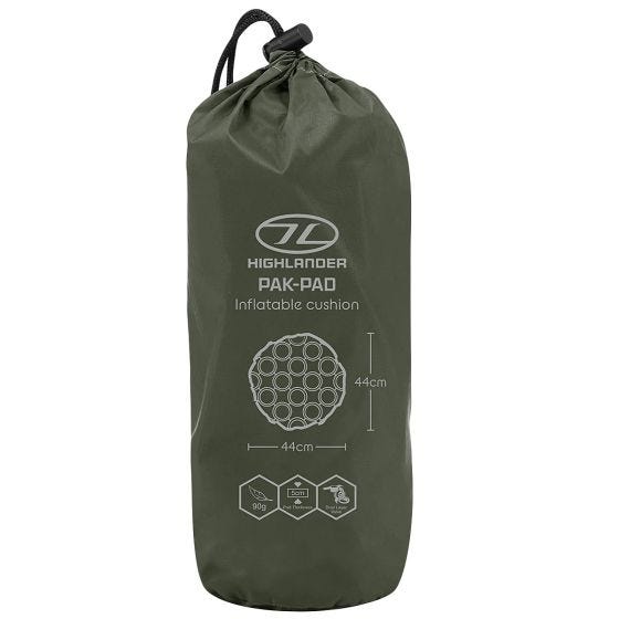 Highlander Cuscino ad aria Pak-Pad - Oliva
