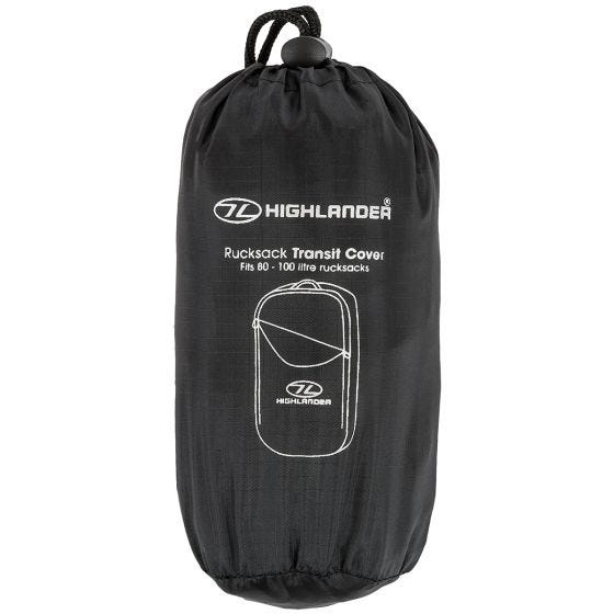 Highlander copertura zaino Transit nero