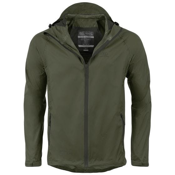 Highlander Giacca comprimibile Stow & Go - Oliva