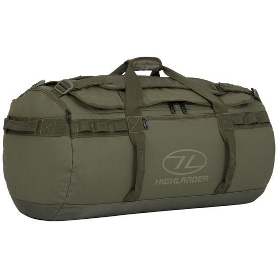 Highlander borsone Storm Kitbag da 90 L in Olive Green