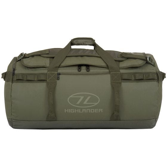 Highlander borsone Storm Kitbag da 90 L in Olive Green