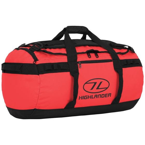Highlander borsone Storm Kitbag da 65 L in rosso