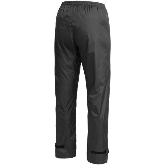 Pentagon Pantaloni impermeabili Cloudburst Packable UNISEX - Nero