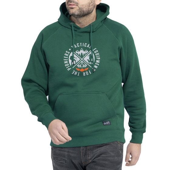 Pentagon Felpa con cappuccio Phaeton Pioneers - SpringBok Green
