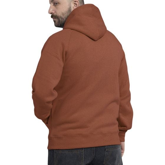Pentagon Felpa con zip Phaeton - Maroon Red