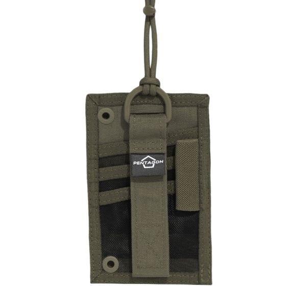 Pentagon Portafoglio ID Card Holder - RAL 7013