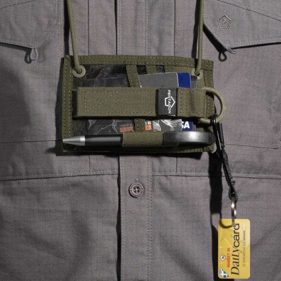 Pentagon Portafoglio ID Card Holder - RAL 7013