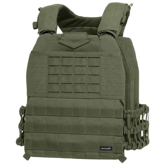 Pentagon gilè tattico Milon in verde oliva