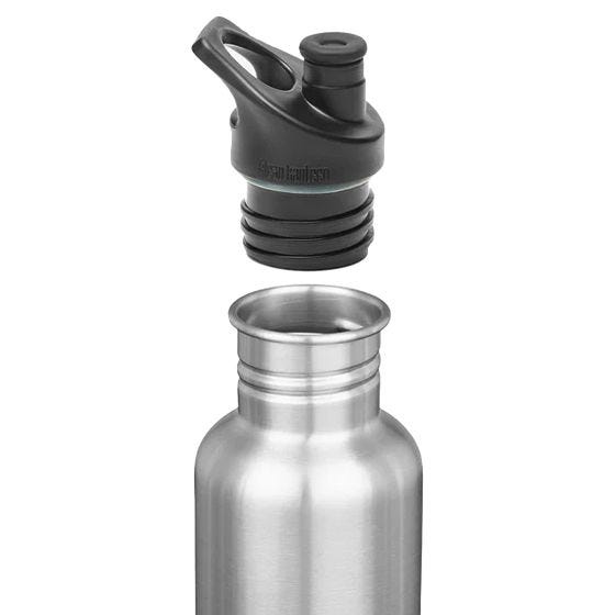 Klean Kanteen borraccia Classic con tappo Sport 3.0 800ml in acciaio inox spazzolato