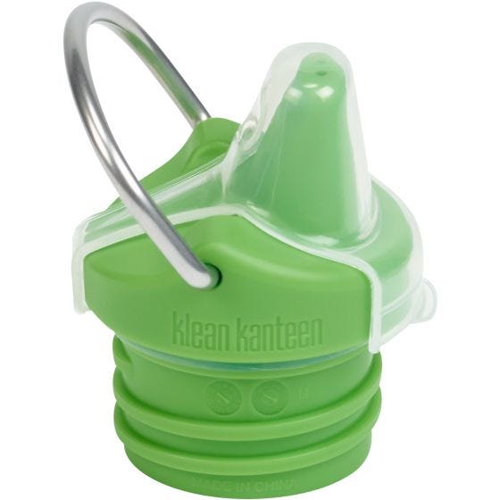 Kid Kanteen tappo per borraccia a suzione in verde