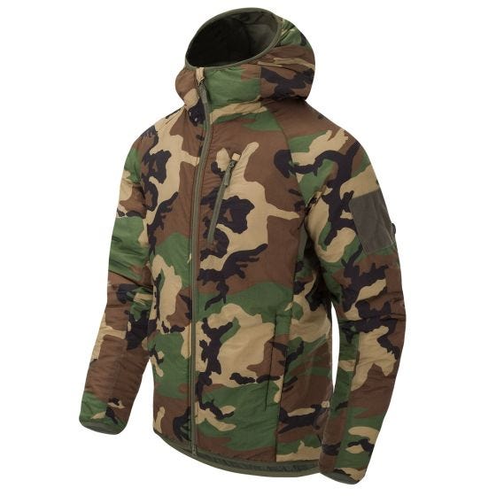 Helikon Giacca con cappuccio Wolfhound - US Woodland