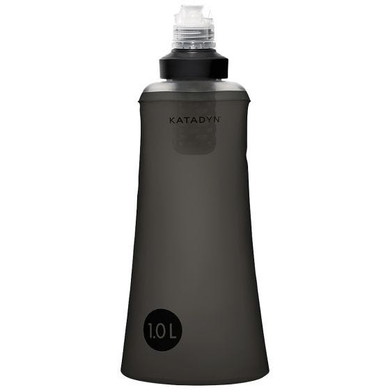 Katadyn sistema filtraggio acqua tattico Befree da 1 L in nero