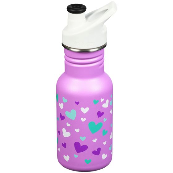 Klean Kanteen borraccia Classic con tappo Sport 355ml - Orchid Hearts
