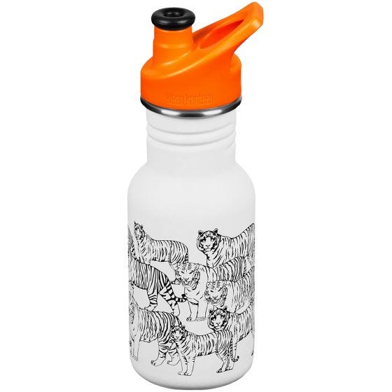 Klean Kanteen borraccia Classic con tappo Sport 355ml - Tigers