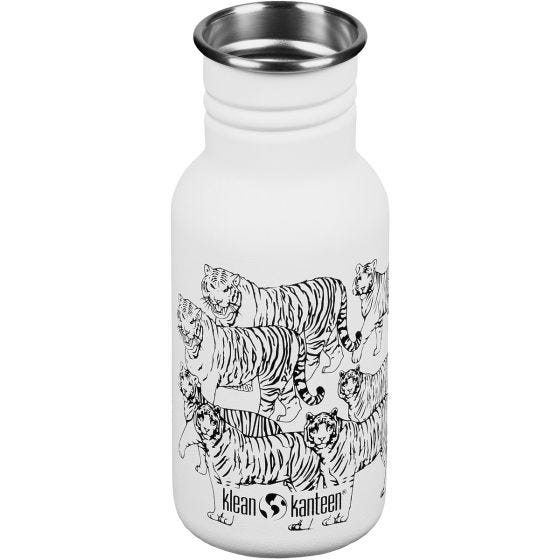 Klean Kanteen borraccia Classic con tappo Sport 355ml - Tigers