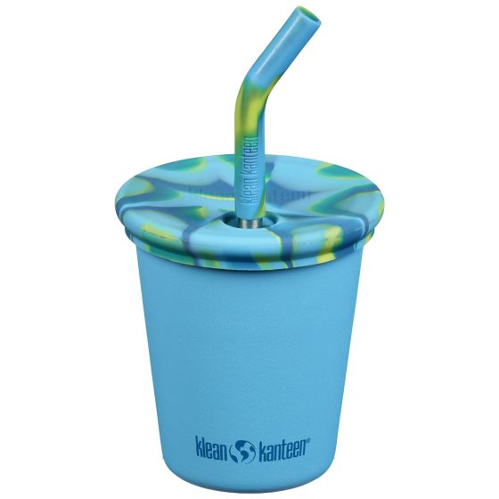 Klean Kanteen Tazza Kids 295ml w/Straw Lid - Hawaiian Ocean