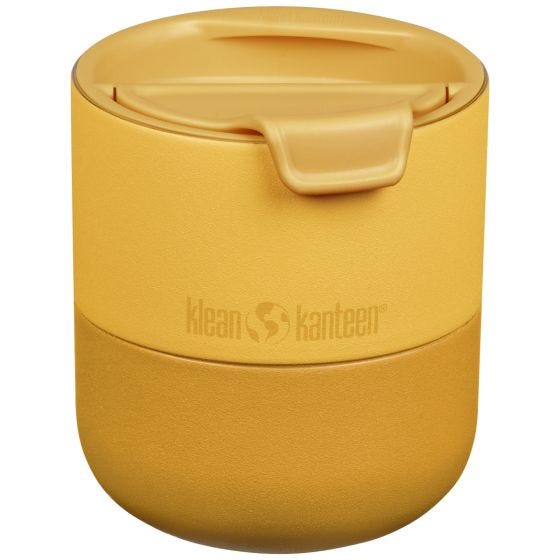 Klean Kanteen Tazza termica Rise 280ml Lowball w/Flip Lid - Old Gold