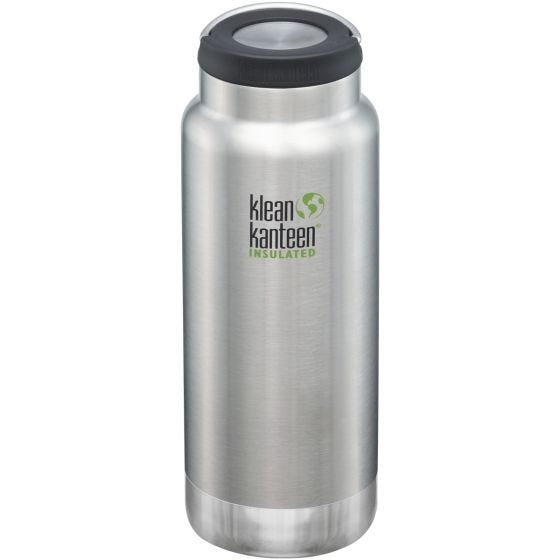 Klean Kanteen borraccia termica TKWide con tappo ad anello 946ml in Brushed Stainless