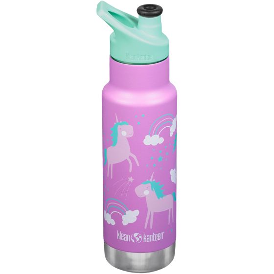 Klean Kanteen Borraccia sottovuoto Kid Kanteen 355ml Classic - Unicorns