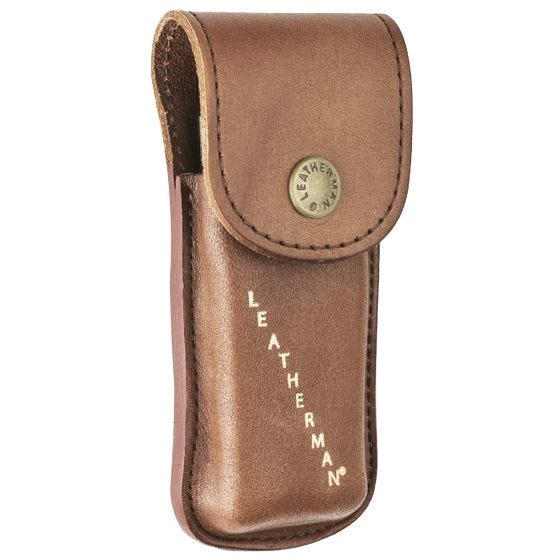 Leatherman Custodia Heritage Leather mittel - marrone