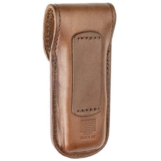 Leatherman Custodia Heritage Leather mittel - marrone