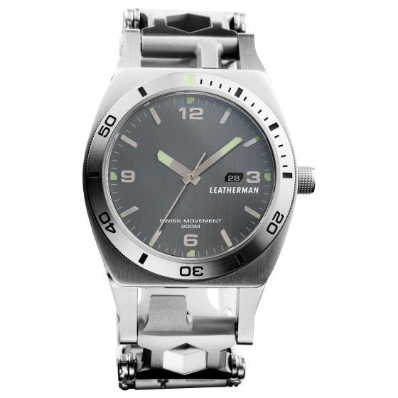 Leatherman orologio Tread Tempo in Stainless