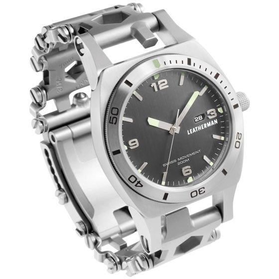 Leatherman orologio Tread Tempo in Stainless