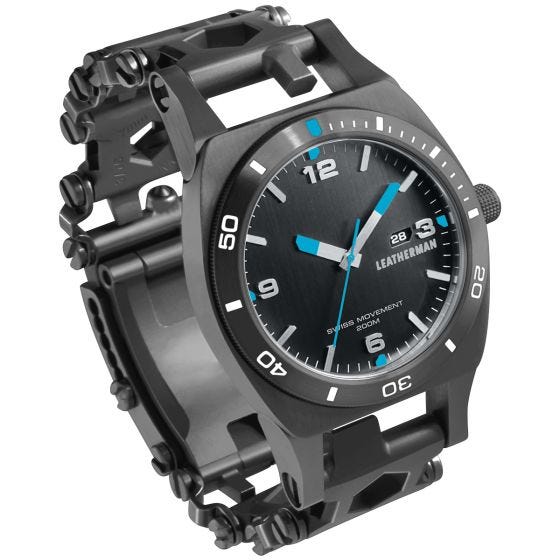 Leatherman orologio Tread Tempo in nero