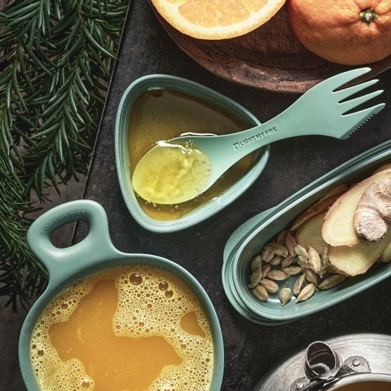Light My Fire Spork Original Bio - Rusty Orange