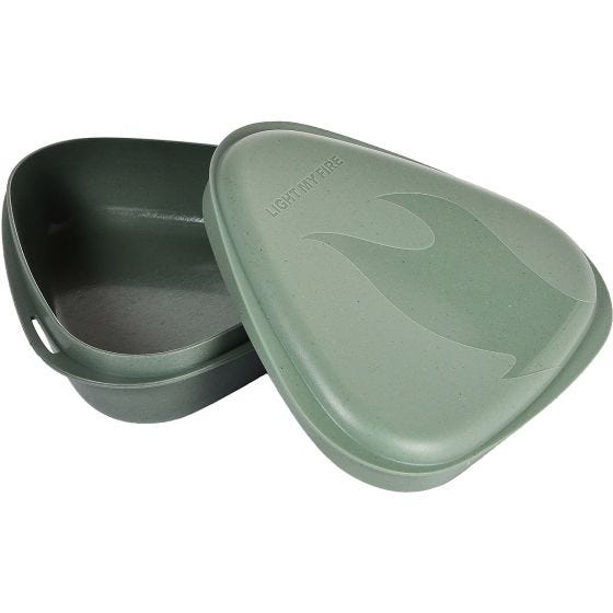 Light My Fire Sacco per il pranzo Bowl´n Lid Bio - Sandy Green